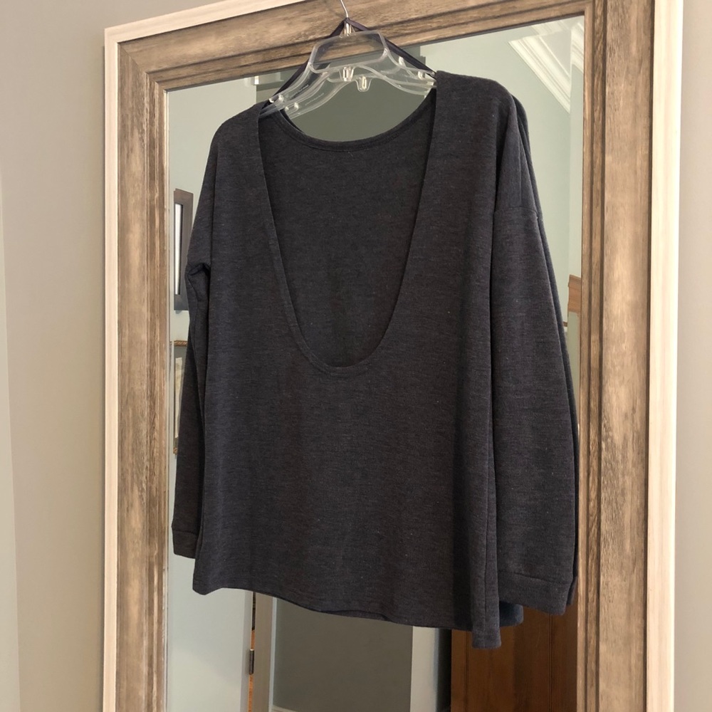 Lulus Open Back Sweater - Picture 2 of 3